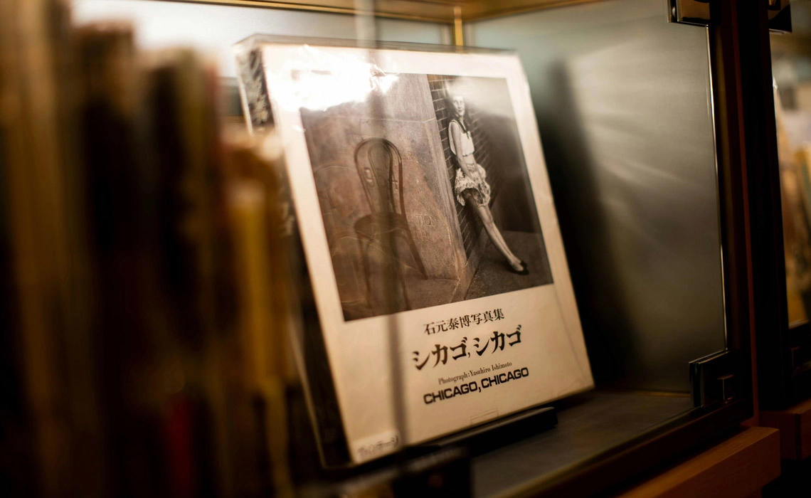 person browsing book